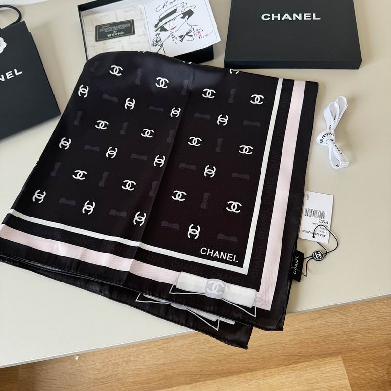 Chanel silk scarf hm (164)