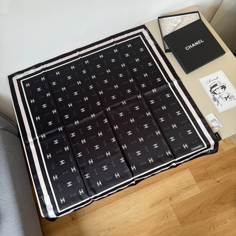 Chanel silk scarf hm (166)