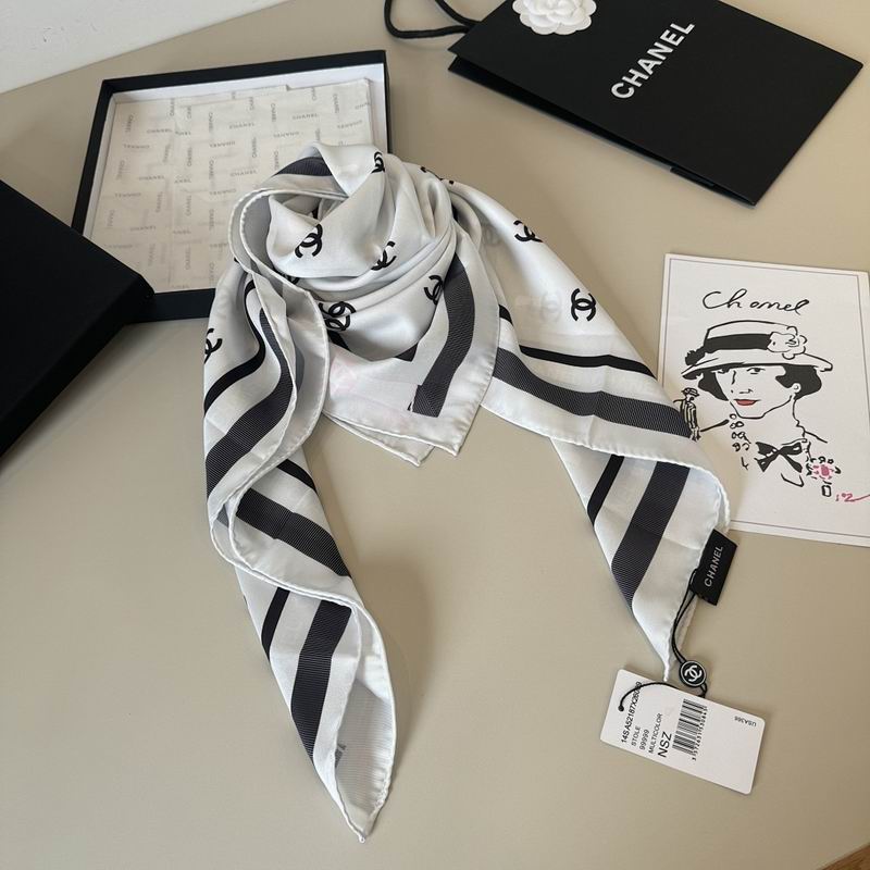 Chanel silk scarf hm (168)