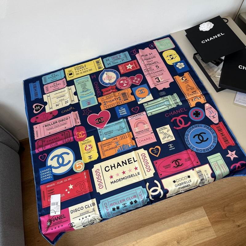 Chanel silk scarf hm (17)