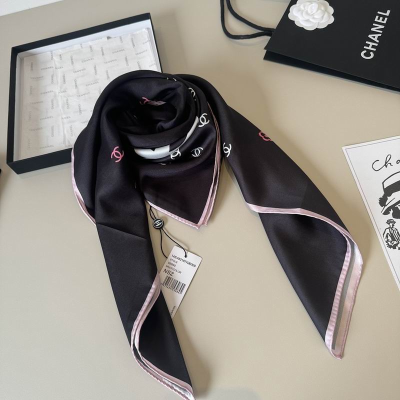 Chanel silk scarf hm (172)