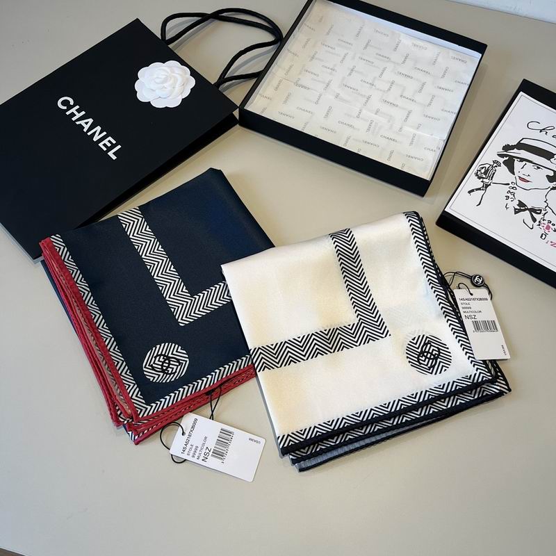 Chanel silk scarf hm (18)
