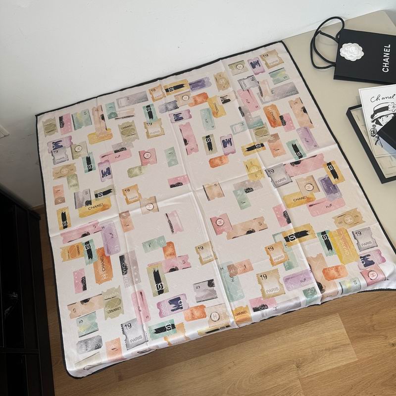 Chanel silk scarf hm (183)