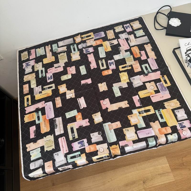 Chanel silk scarf hm (186)