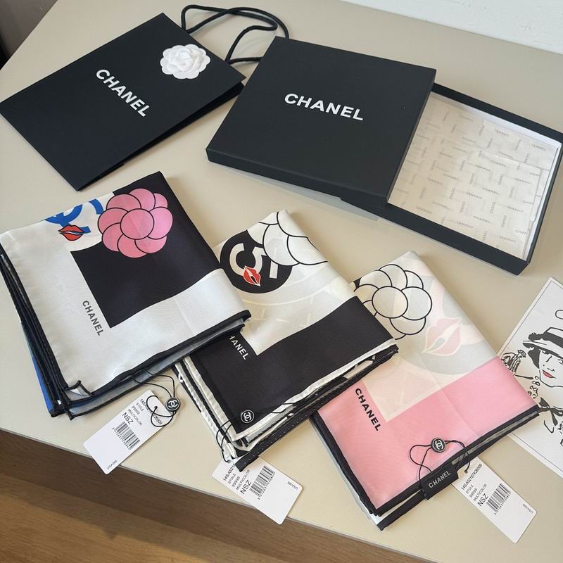 Chanel silk scarf hm (187)