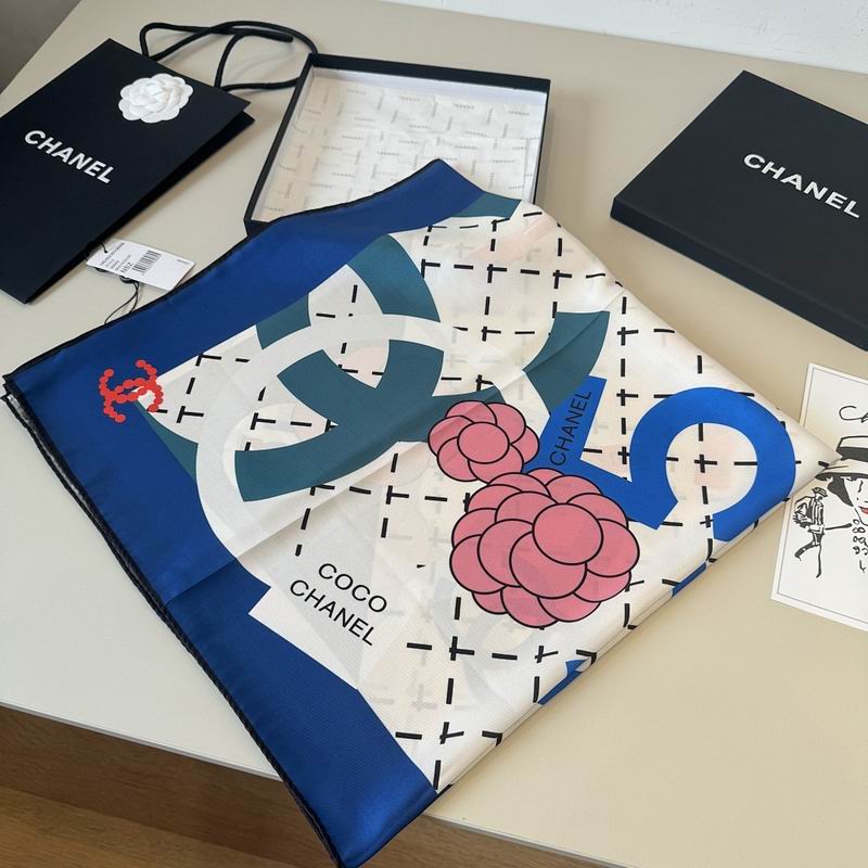 Chanel silk scarf hm (188)