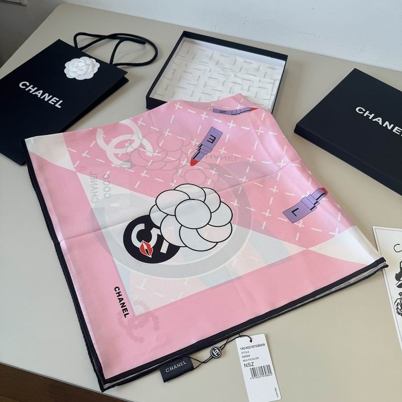 Chanel silk scarf hm (194)