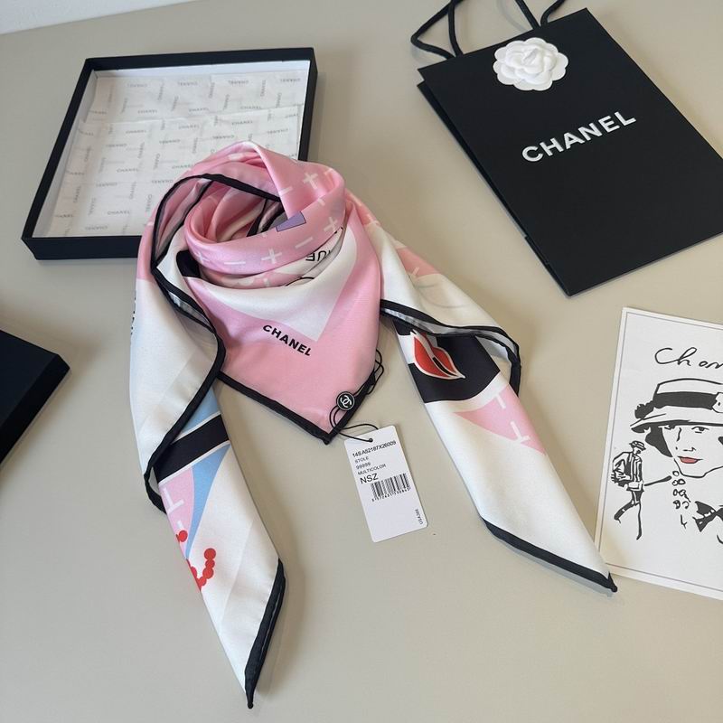 Chanel silk scarf hm (195)
