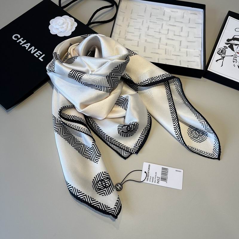 Chanel silk scarf hm (20)
