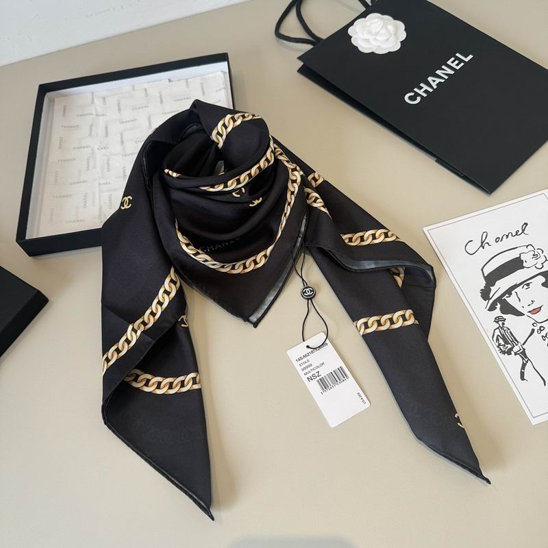 Chanel silk scarf hm (202)