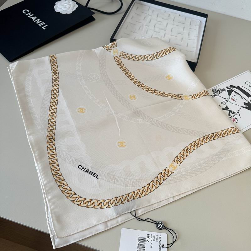 Chanel silk scarf hm (204)