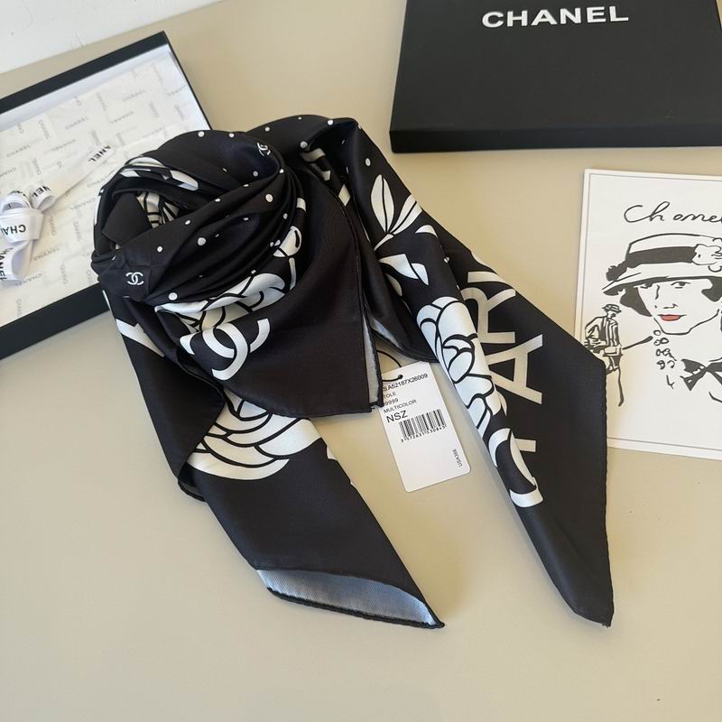 Chanel silk scarf hm (232)