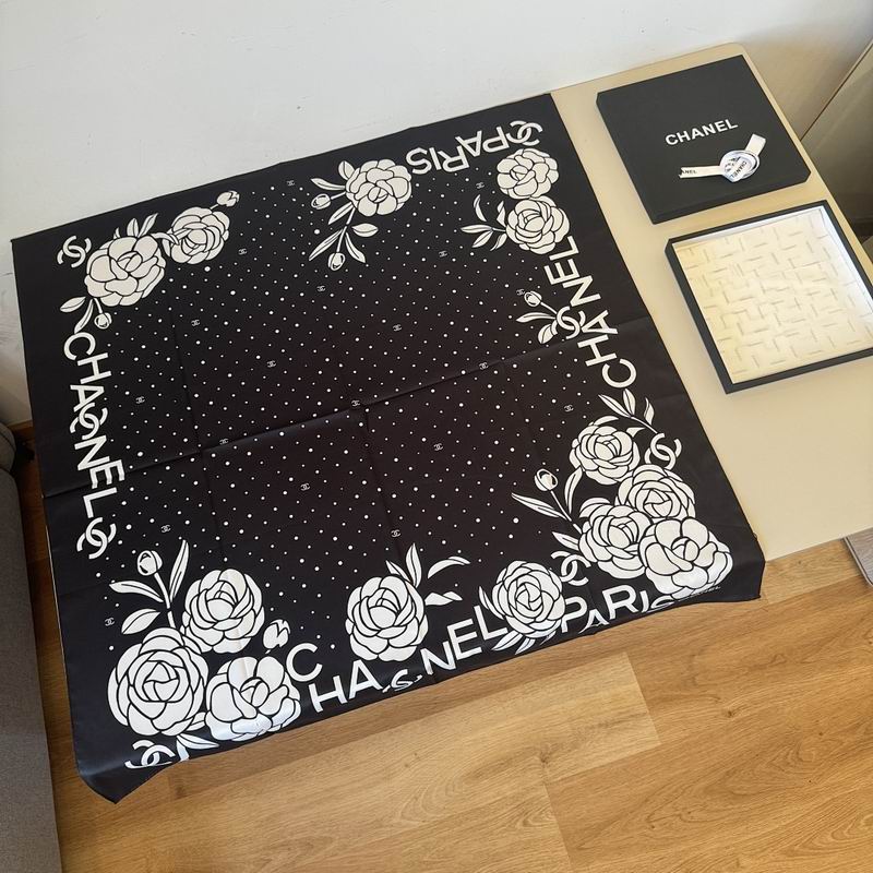 Chanel silk scarf hm (233)