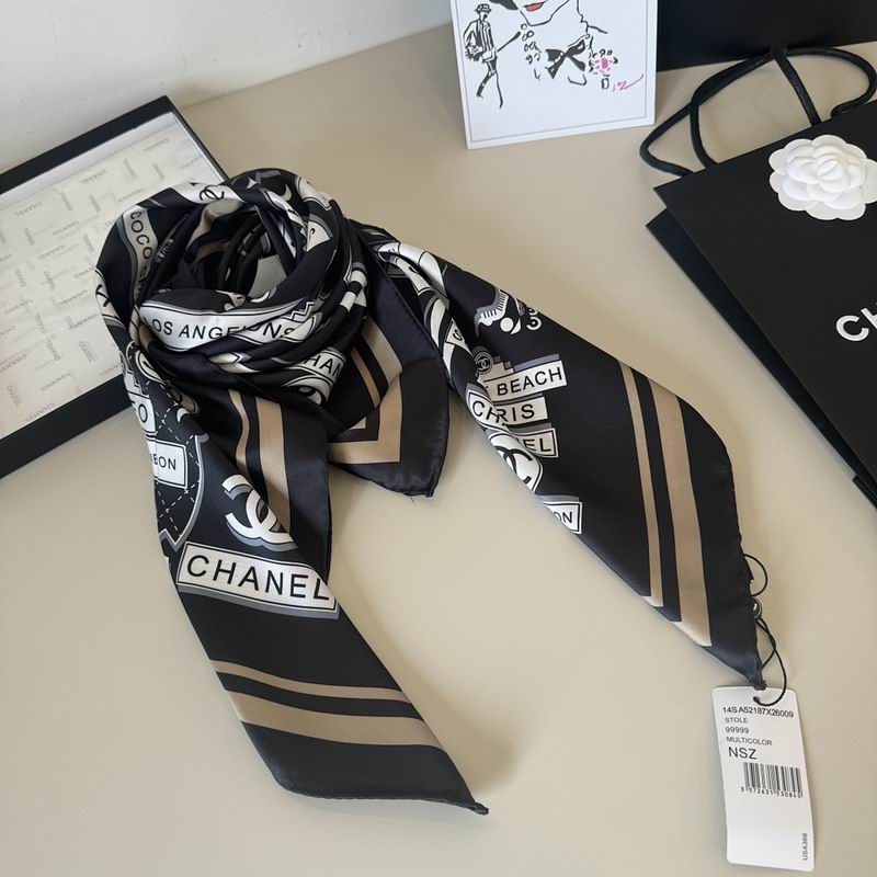 Chanel silk scarf hm (239)
