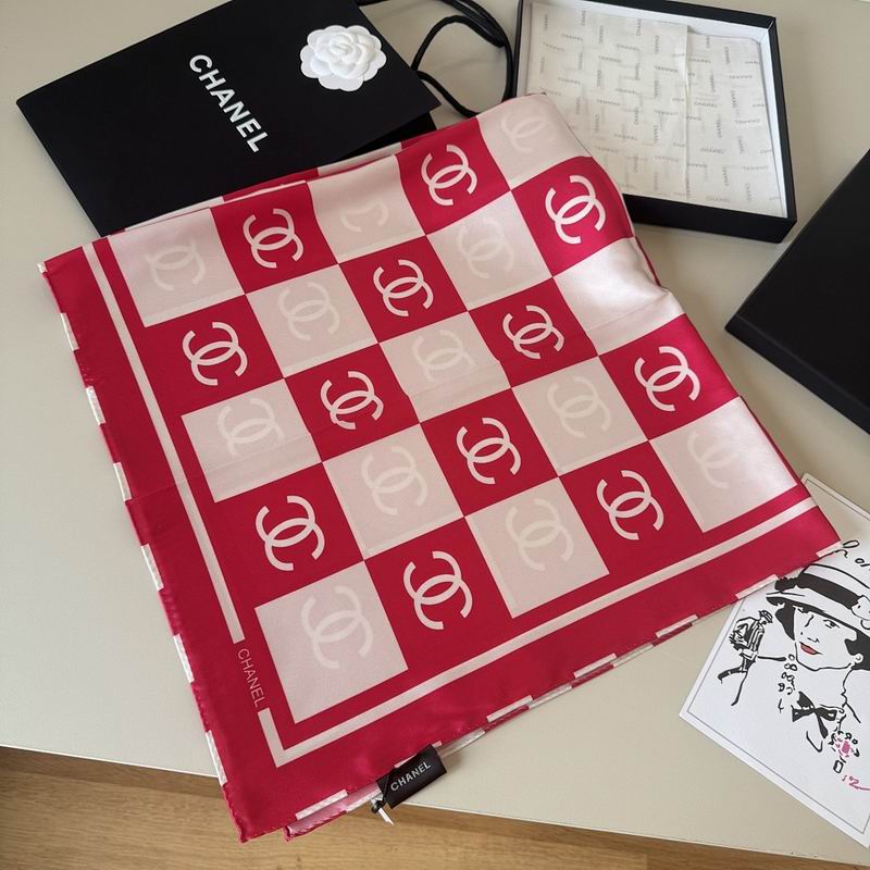 Chanel silk scarf hm (248)