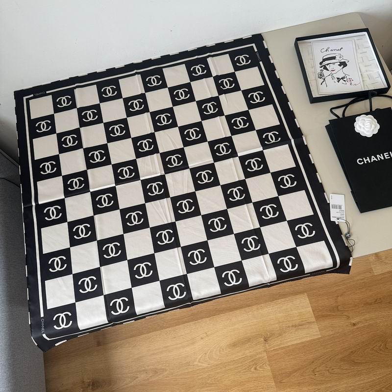 Chanel silk scarf hm (253)