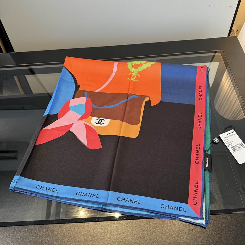 Chanel silk scarf hm (265)