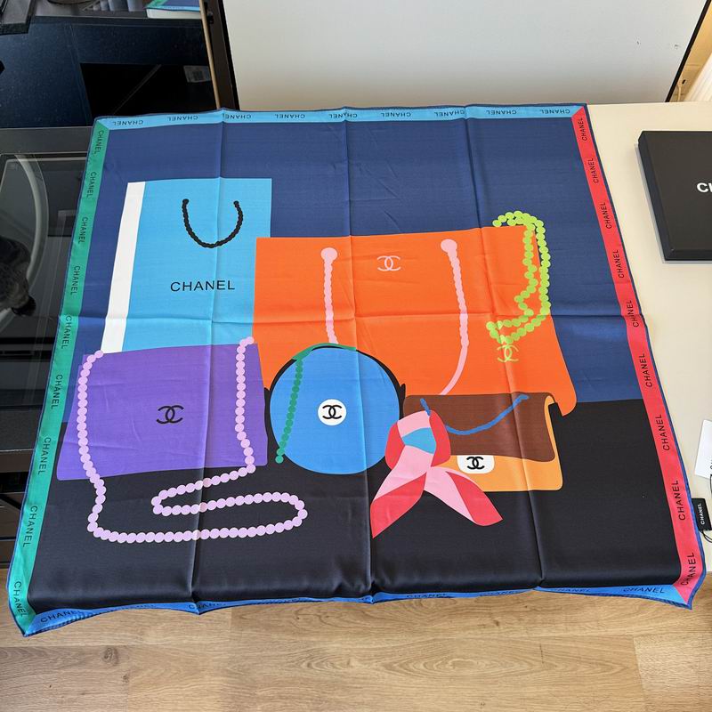 Chanel silk scarf hm (267)