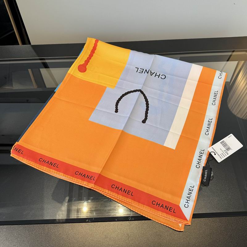 Chanel silk scarf hm (268)