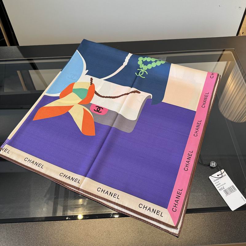 Chanel silk scarf hm (271)