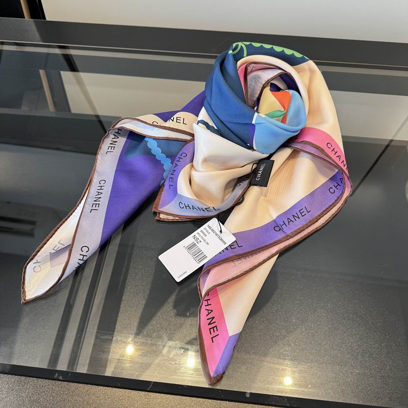 Chanel silk scarf hm (272)