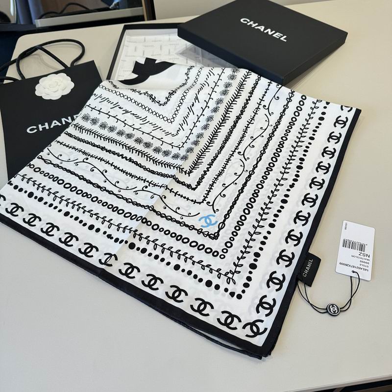 Chanel silk scarf hm (275)