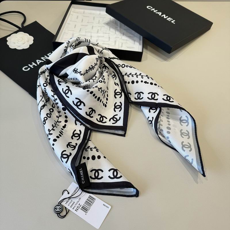 Chanel silk scarf hm (276)