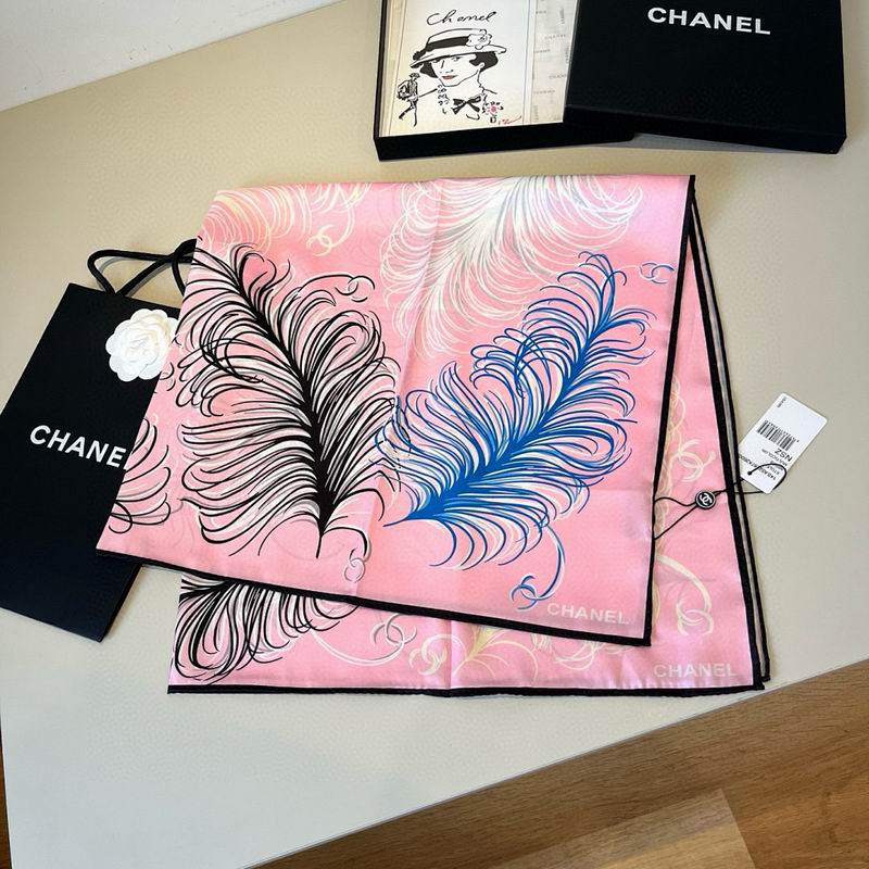 Chanel silk scarf hm (285)