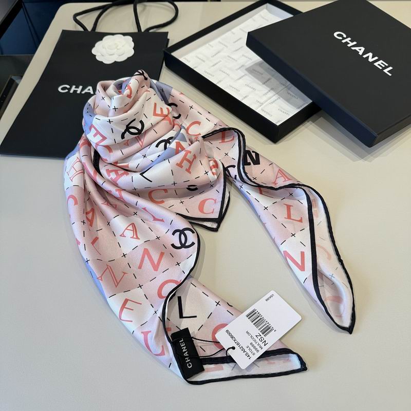 Chanel silk scarf hm (292)