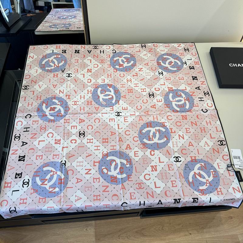 Chanel silk scarf hm (293)