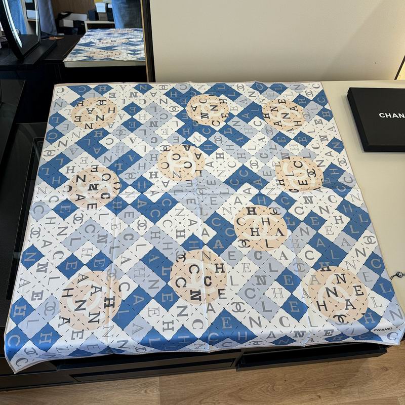 Chanel silk scarf hm (296)
