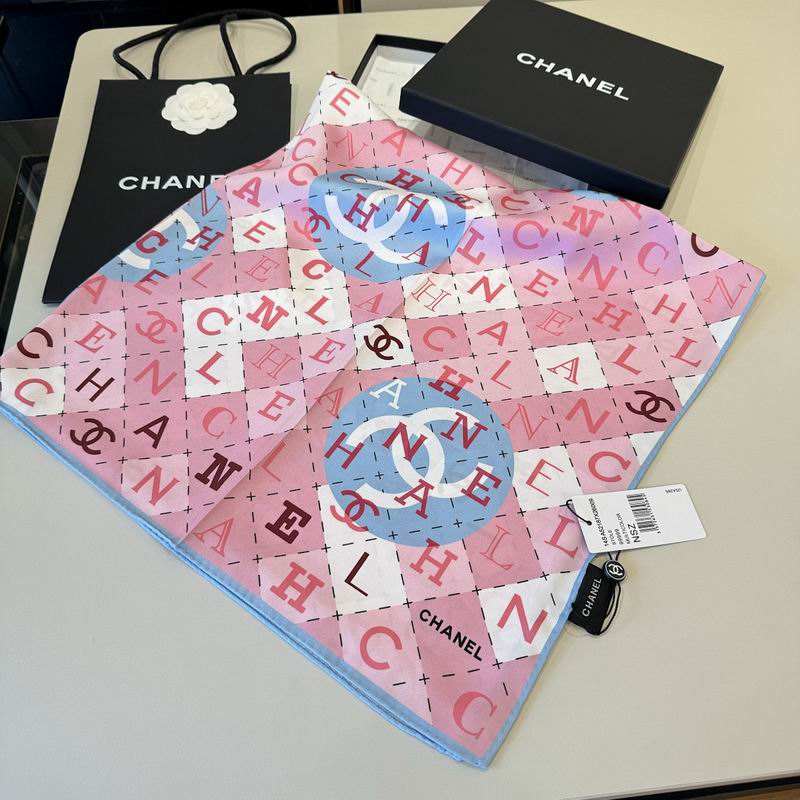 Chanel silk scarf hm (297)