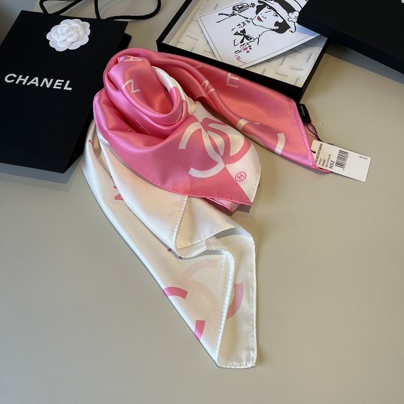 Chanel silk scarf hm (3)