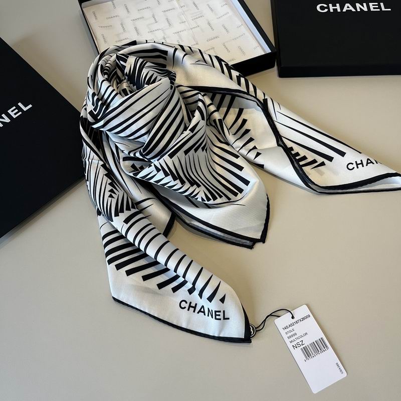 Chanel silk scarf hm (30)