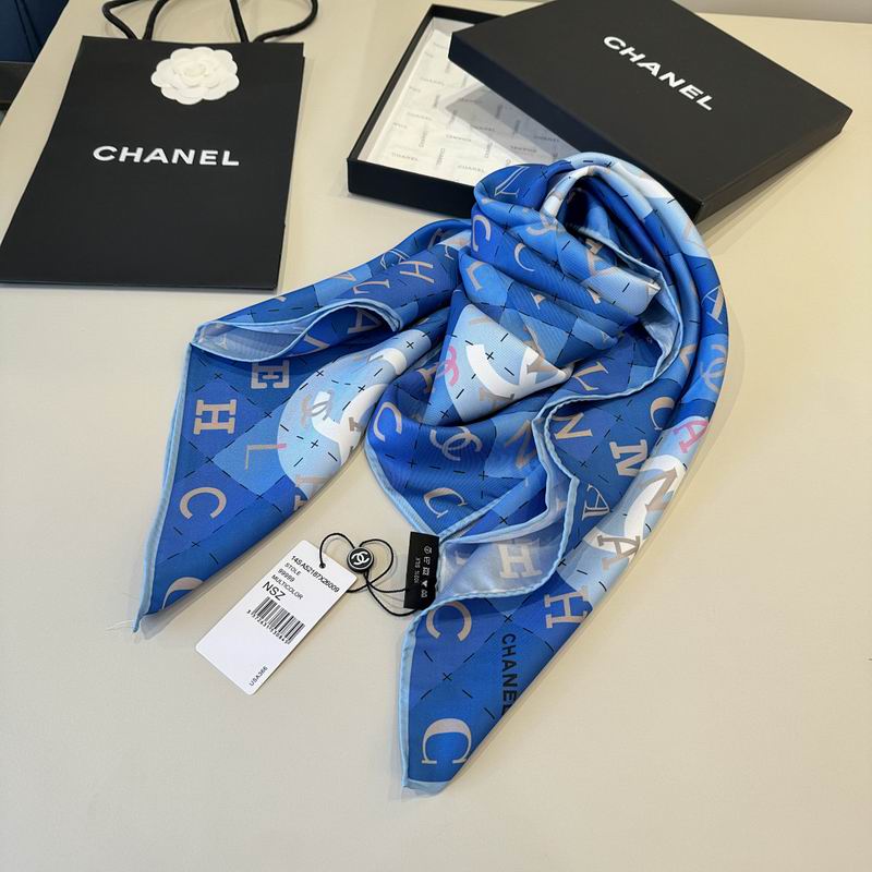 Chanel silk scarf hm (301)