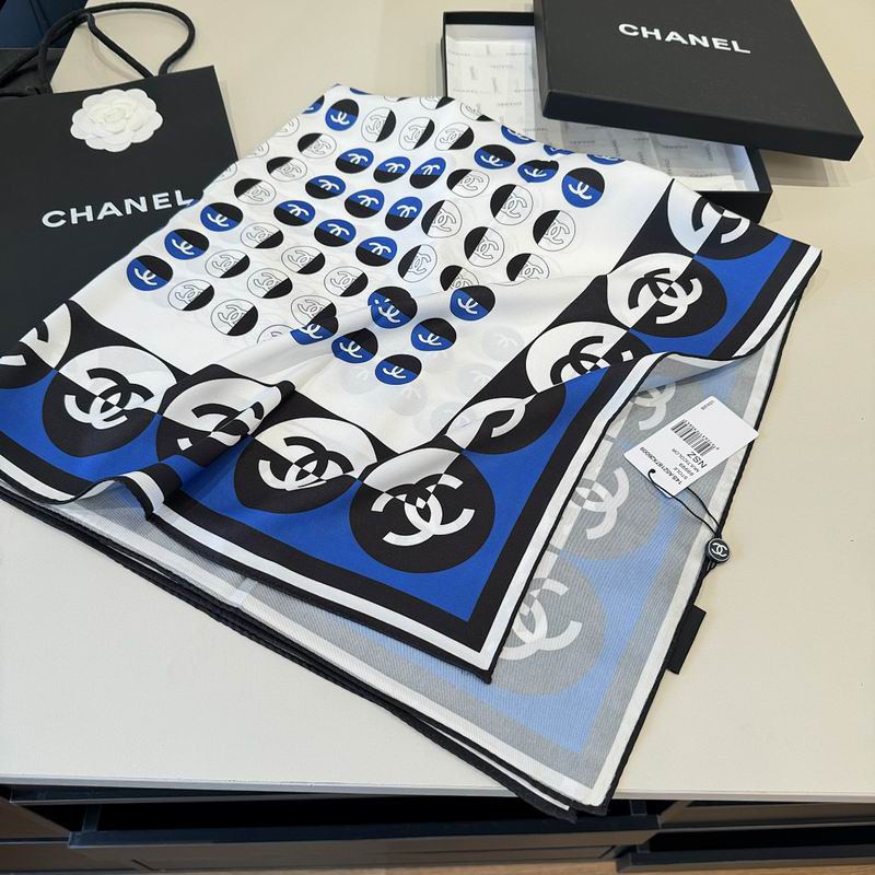 Chanel silk scarf hm (307)