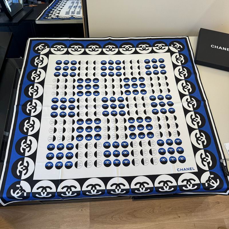 Chanel silk scarf hm (309)