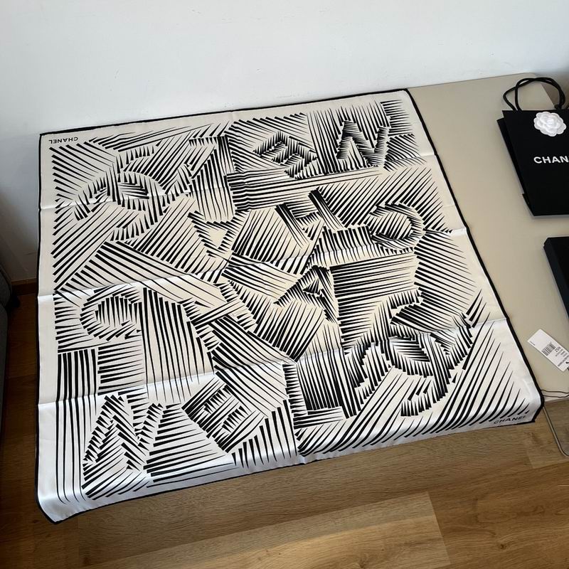 Chanel silk scarf hm (31)