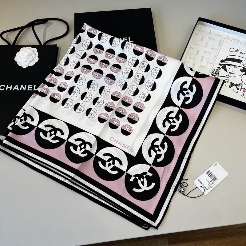 Chanel silk scarf hm (310)