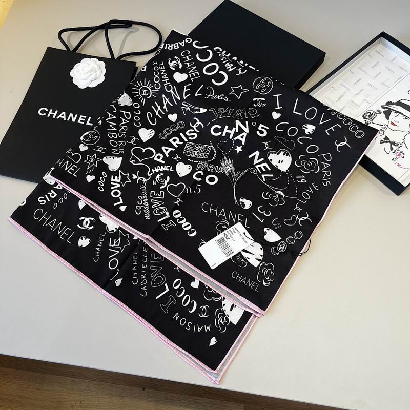 Chanel silk scarf hm (317)