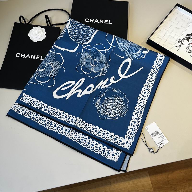 Chanel silk scarf hm (327)