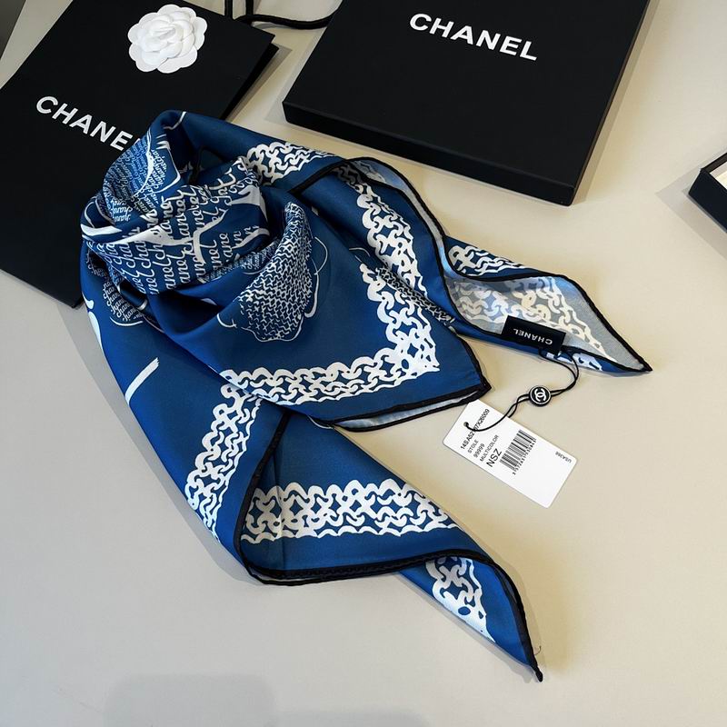 Chanel silk scarf hm (328)