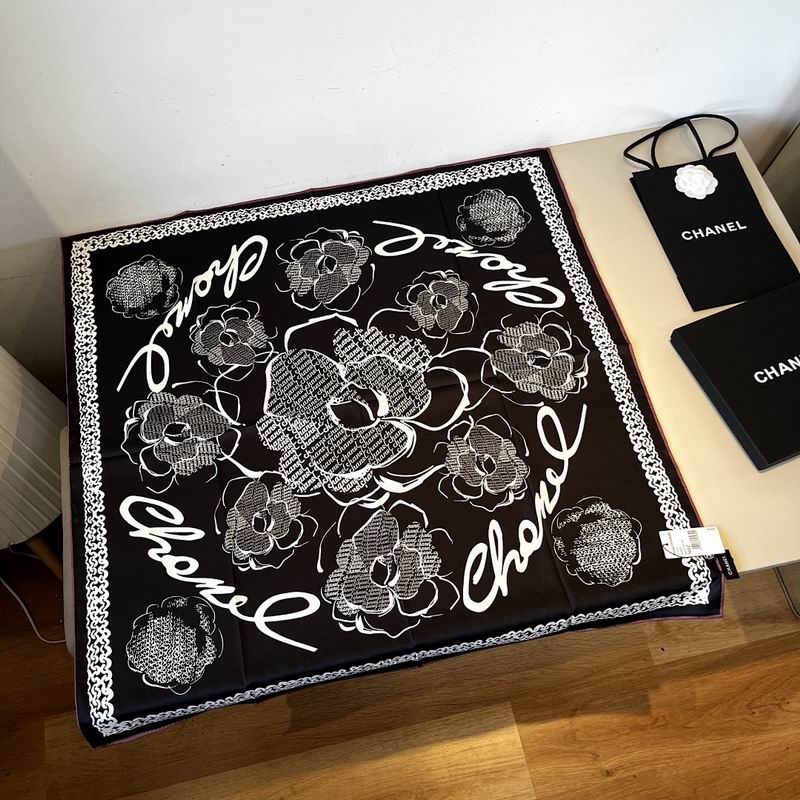Chanel silk scarf hm (332)