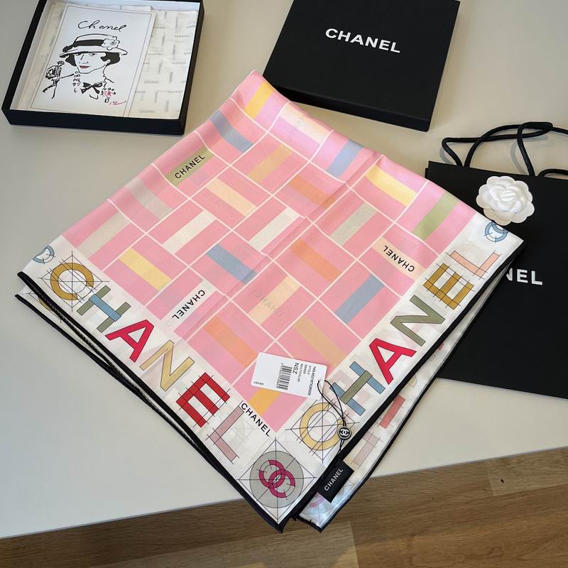 Chanel silk scarf hm (337)