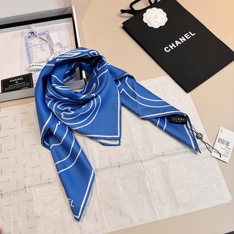 Chanel silk scarf hm (354)