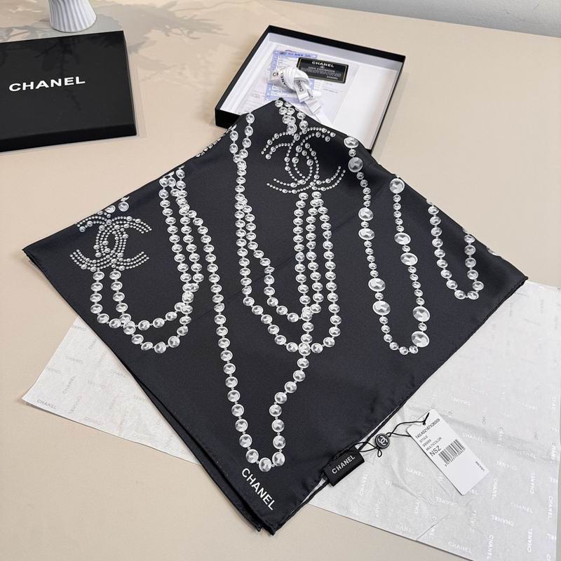Chanel silk scarf hm (357)