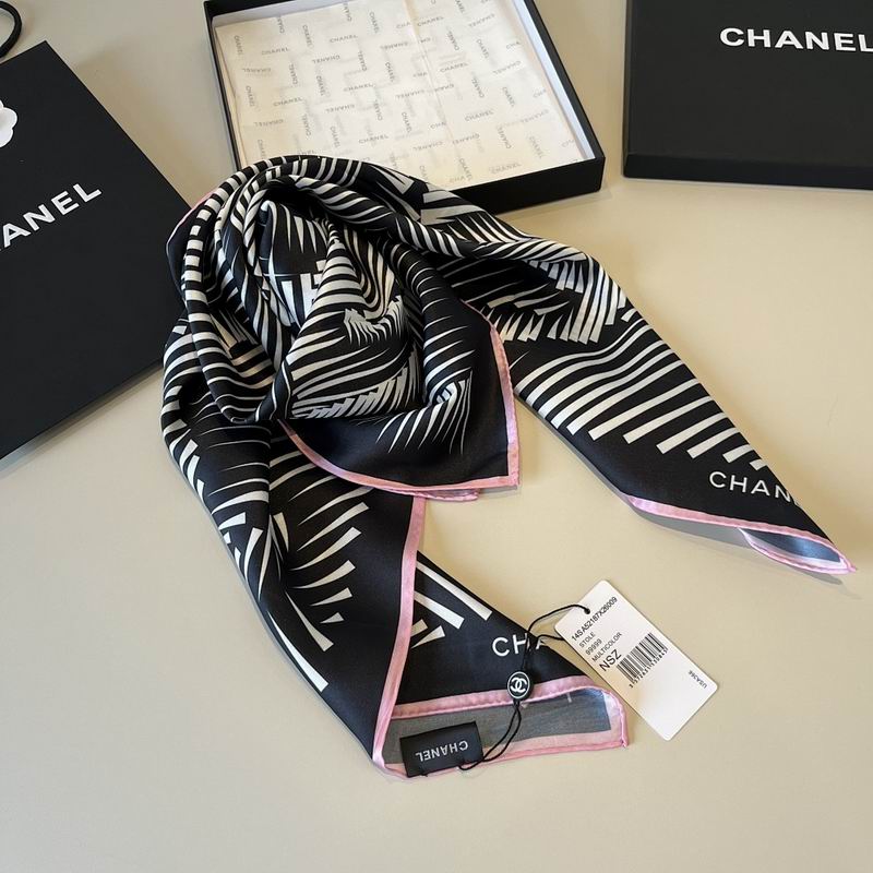 Chanel silk scarf hm (36)