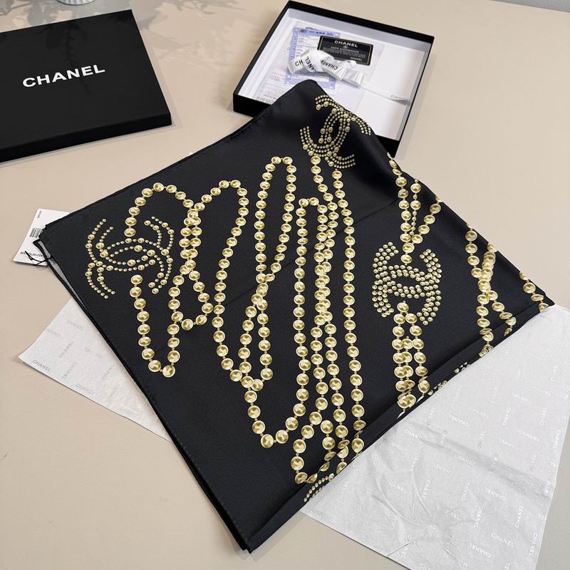 Chanel silk scarf hm (360)