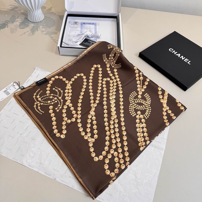 Chanel silk scarf hm (366)
