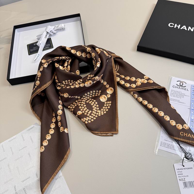 Chanel silk scarf hm (367)